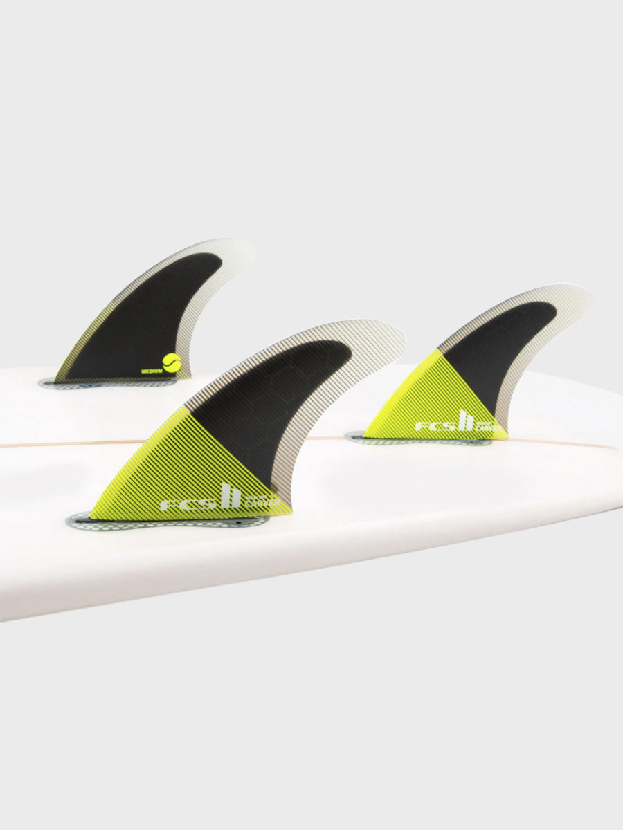 FCS II Carver PC Tri Fins by Pyzel Surfboards