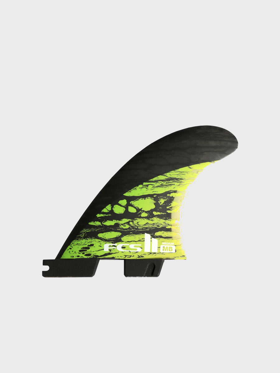 FCS II MB PC Carbon Tri Fins by Pyzel Surfboards