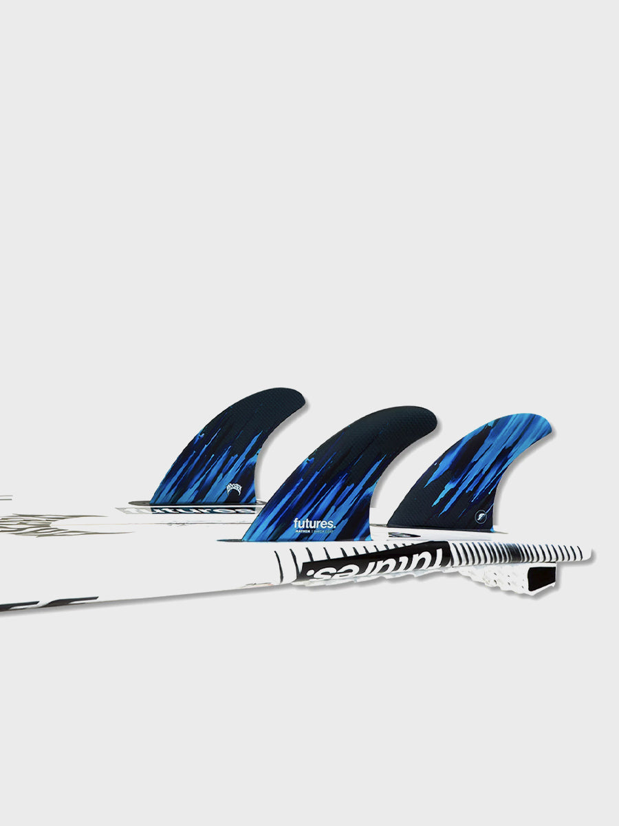 Mayhem 3.0 Vapor Core Tri Fins by Pyzel Surfboards