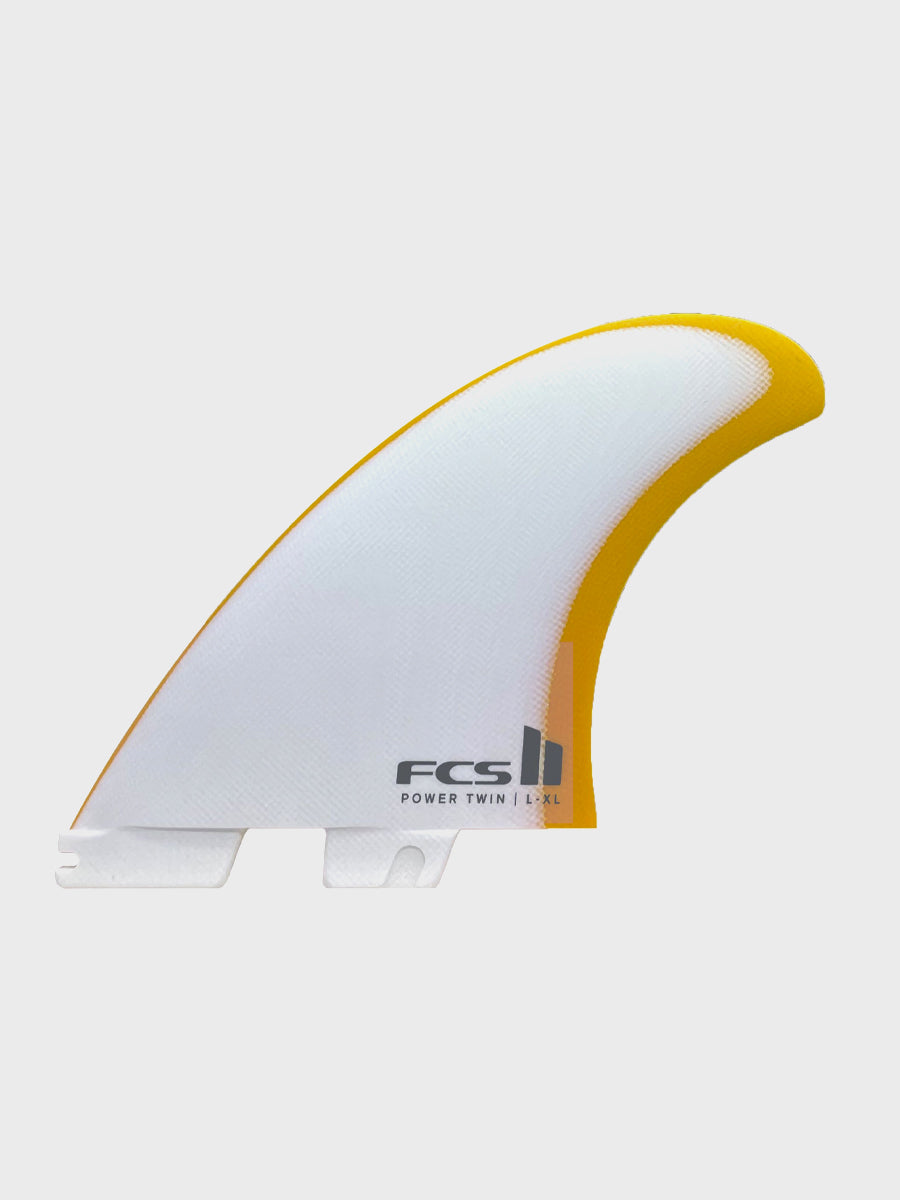 FCS II Power PG Twin + Stabiliser Fins by Pyzel Surfboards