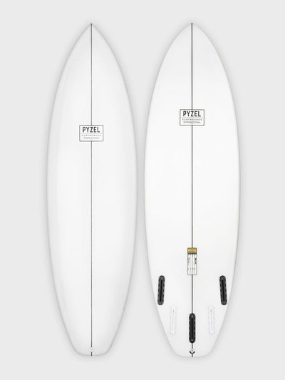 the pyzel precious surfboard