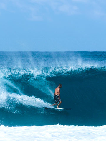Ivan FLorence surfing the pyzel radius prime squash tail surfboard
